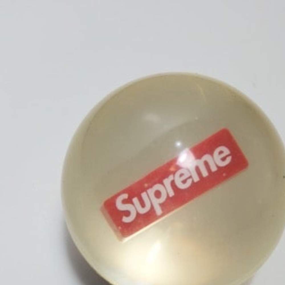 Authentic Supreme bounce ball in original packaging